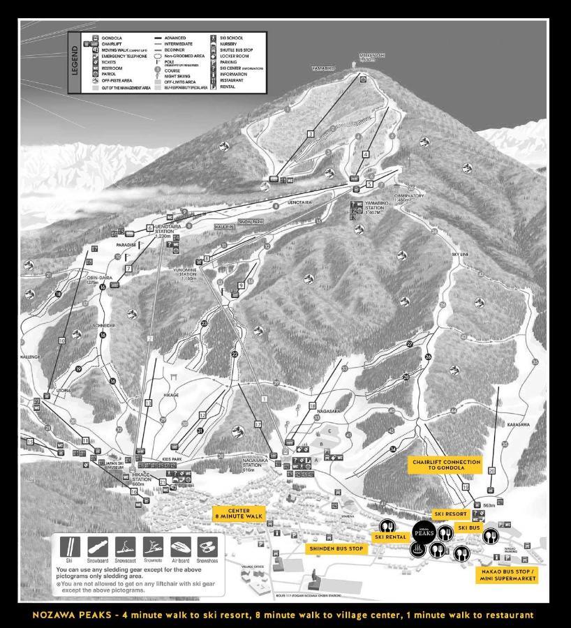 Nozawa Peaks Βίλα Εξωτερικό φωτογραφία